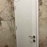 снимка номер 1 Комбинирана врата за баня VDA 80 Бяла