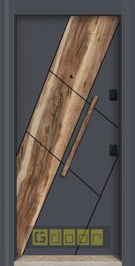 D 03 Антрацит седир с пасивна дръжка