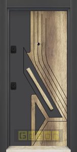 D 04 Айдер антрацит с пасивна дръжка