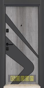 D 09 Сив дъб антрацит